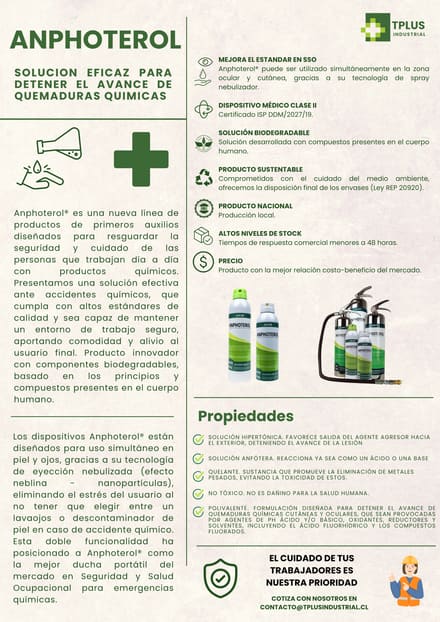 Portada catálogo Informativo Anphoterol